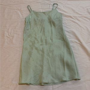 cute flowy pale green dress